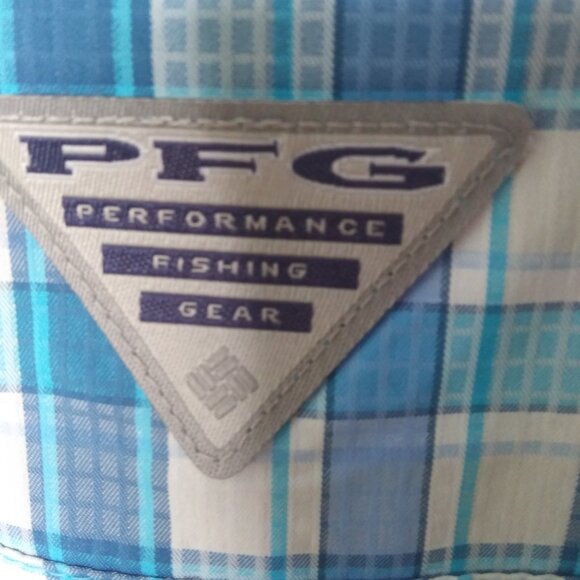 NWT mens Columbia PFG Omni shade button down shirt performance fishing gear S - Picture 9 of 16